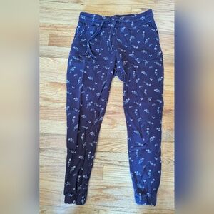 Kate Quinn Skinny Pocket Sweatpants Huckleberry Tiny Chamomile